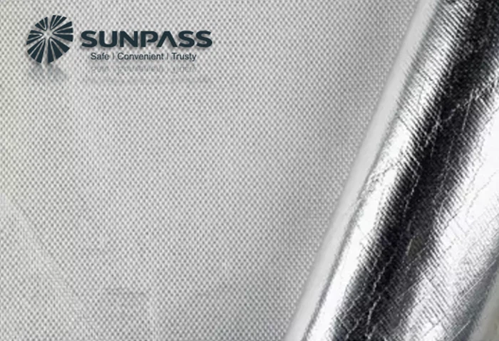 Fiberglass cloth coated aluminum foil Fiberglass cloth coated aluminum foil